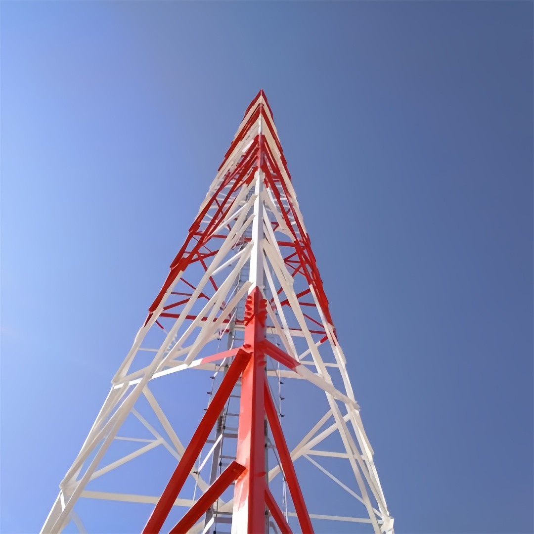 3.High Quality Chinese Supplier Three Legged Lattice 60 Degree Angle Steel Telecom Tower