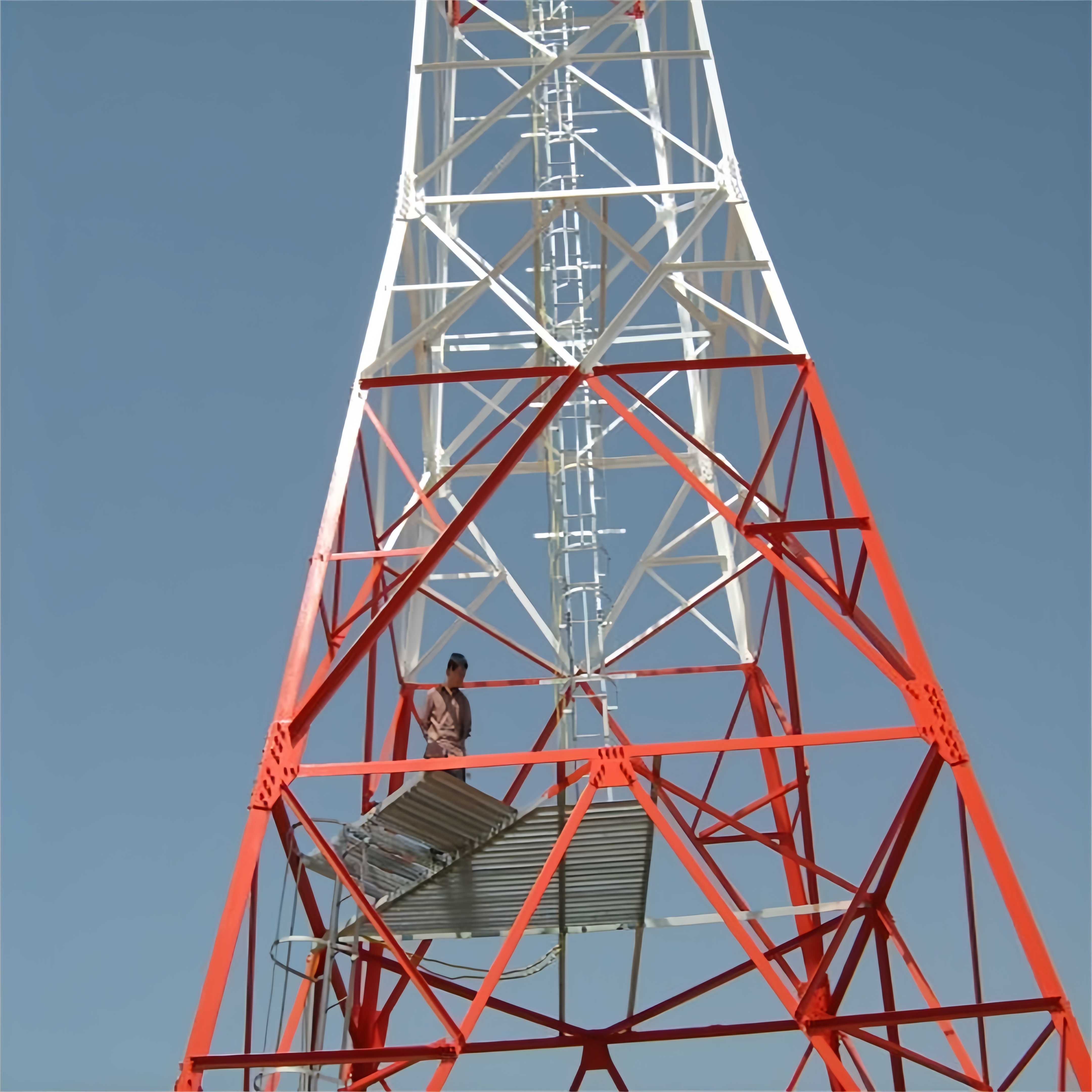  4-leg Communication Antenna Radio Angle Steel Tower